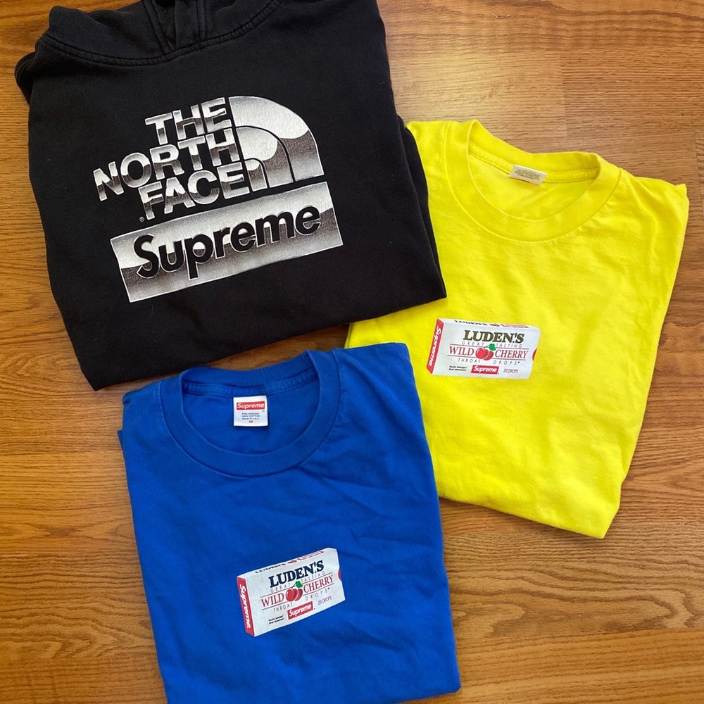 Men’s Supreme Tees & Hoodie